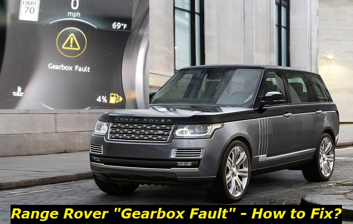 range rover gearbox fault